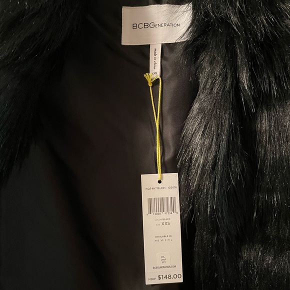 BCBG Fur Vest - Picture 2 of 4